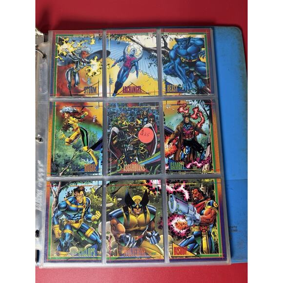 Vintage 1993 Marvel Comics Super Heroes Trading Cards 178 cards - Picture 14 of 16